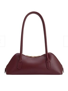 Melie Bianco Dakota Burgundy Shoulder Bag